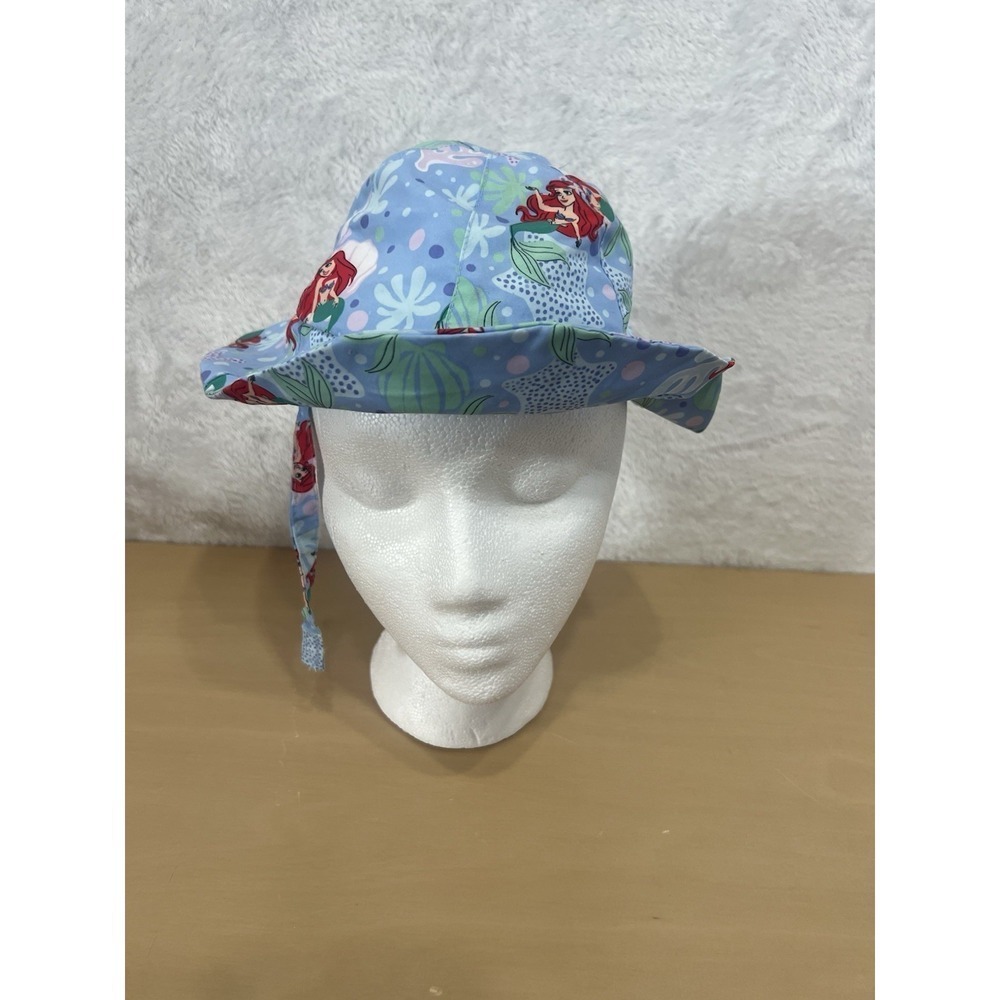 Disney Baby Ariel Little Mermaid Sun Hat 0–3M Blue Bucket